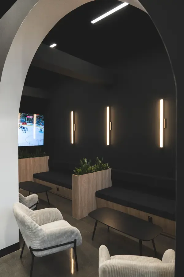Espace lounge du Clubhouse